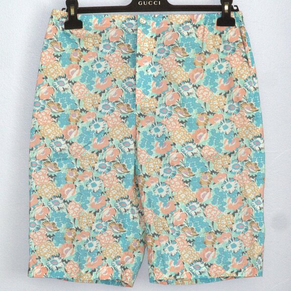 Gucci Multicolor Liberty London Edition Floral Print Shorts - Picture 7 of 11